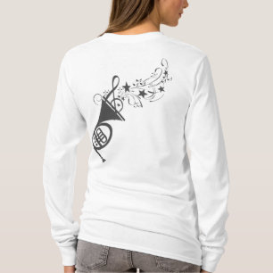 T-shirt Festival de música de bronze dos músicos da trom