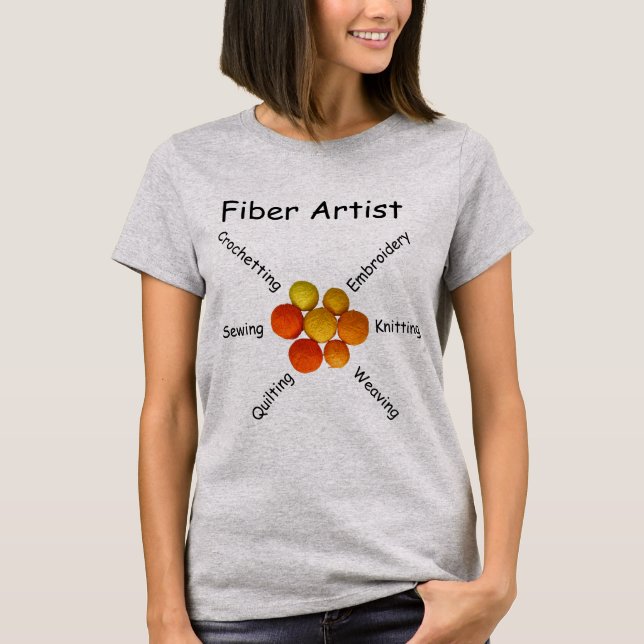 T-shirt - Fiber Artist (Frente)