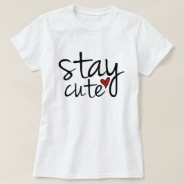 T-shirt Ficar bonito, chá de mulheres