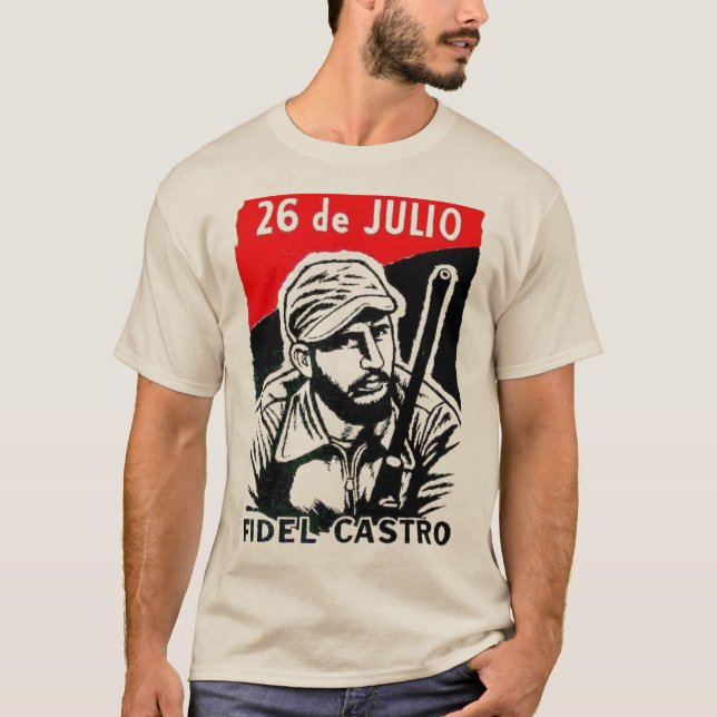 T-SHIRT FIDEL CASTRO (Frente)