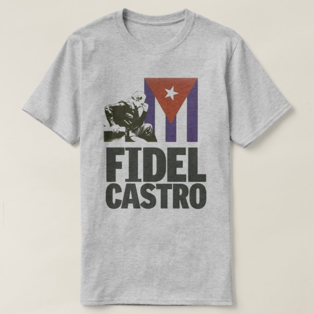 T-SHIRT FIDEL CASTRO (Frente do Design)