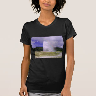 T-shirt Fiel velho no parque nacional de Yellowstone