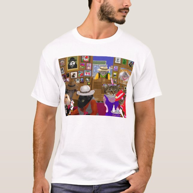 T-shirt Figura 3 do salão (Frente)