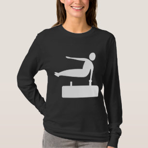 T-shirt Figura da abóbada - branco