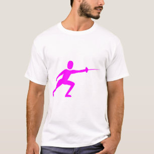 T-shirt Figura de cerca - Magenta