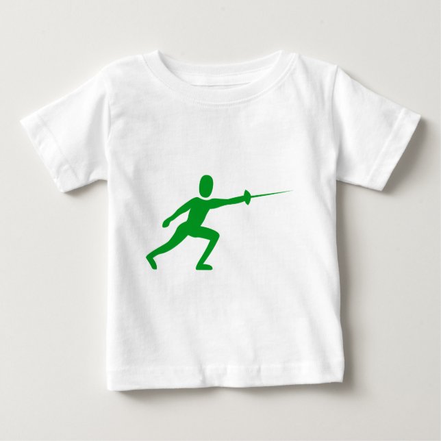 T-shirt Figura de cerca - Verde-gramínea (Frente)