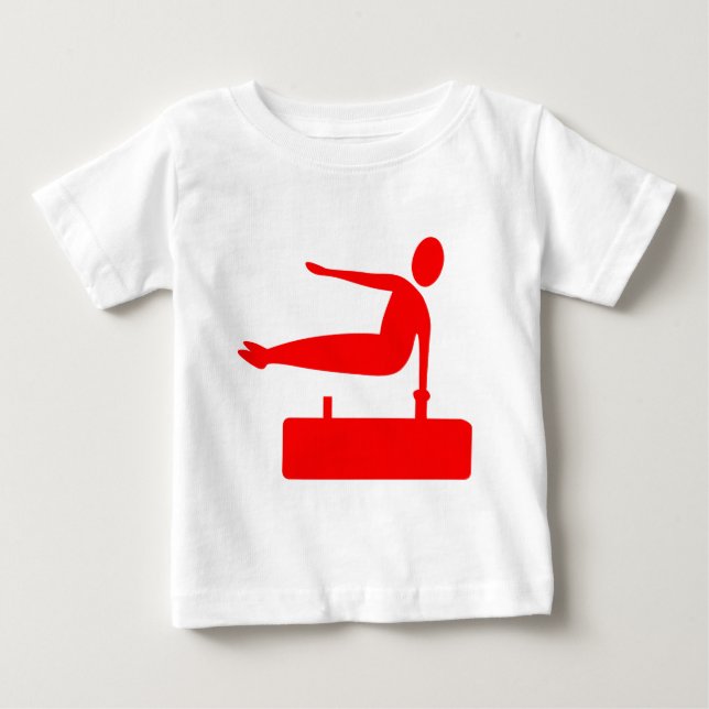 T-shirt Figura de compartimentação - Vermelho (Frente)