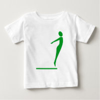 Figura de mergulho - Verde de grama