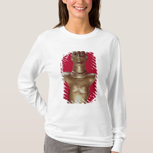 T-shirt Figura de um deus que veste um torque (Frente)