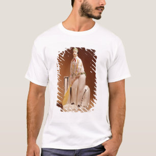 T-shirt Figura de um jogador de cricket, 1865 de