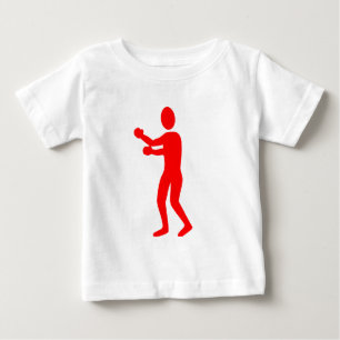 T-shirt Figura in a box - Vermelho