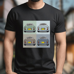 T-shirt Figuras - Temporada do Gráfico de Carros de Figar