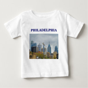 T-shirt Filadélfia Skyline do Rio Walk