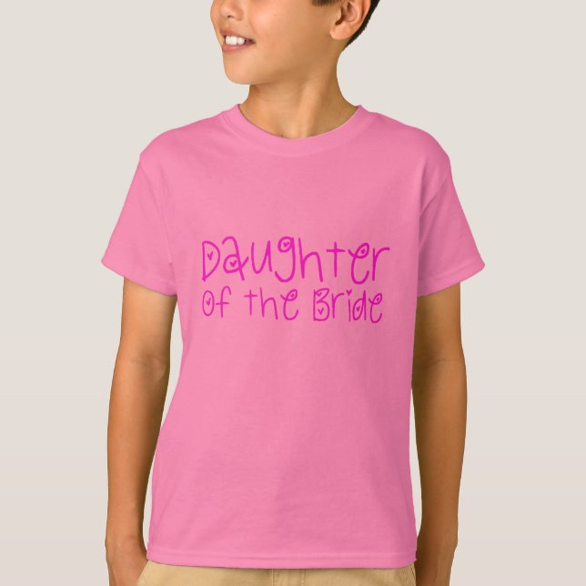 T-shirt Filha da Noiva (Frente)