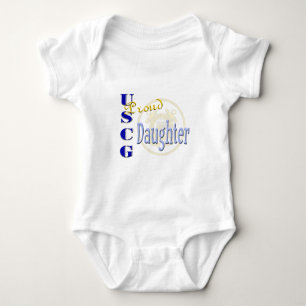 T-shirt Filha da USCG Orgulhosa