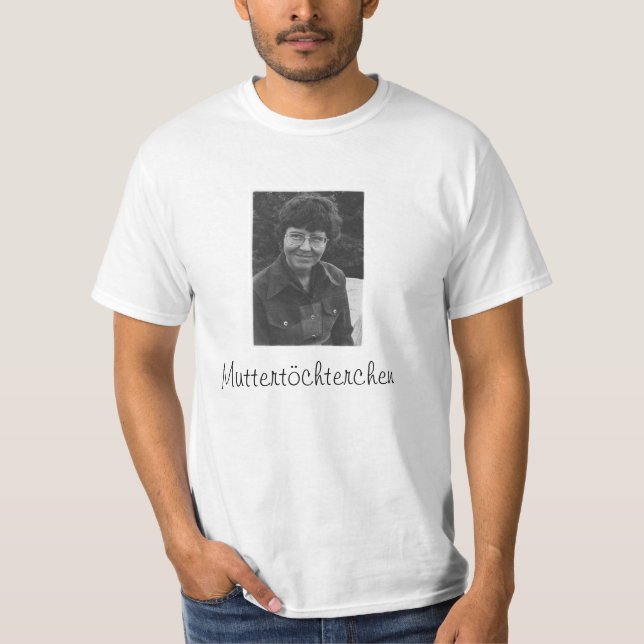 T-shirt Filha pequena de mãe (Frente)