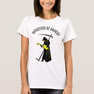 T-shirt Filhas da Anarquia Biker Death Metal Zombie