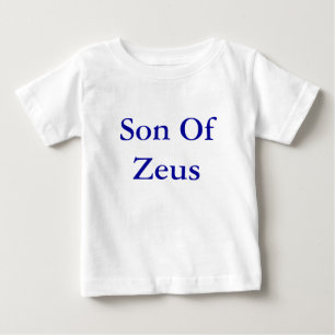 T-shirt Filho da parte superior do bebê de Zeus