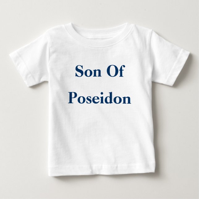 T-shirt Filho De Poseidon Baby Shirt (Frente)