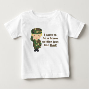 T-shirt Filho orgulhoso de um pai do Exército ou Militar