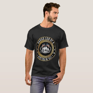 T-shirt Filho orgulhoso do veterinário de Vietnam