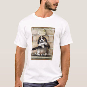 T-shirt "Filhote de cachorro, 4 semanas velho "