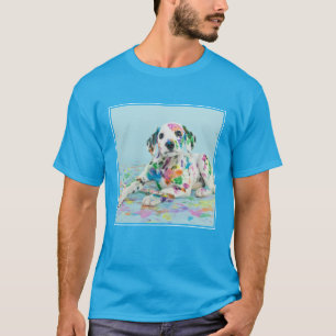 T-shirt Filhote de cachorro Dalmatian