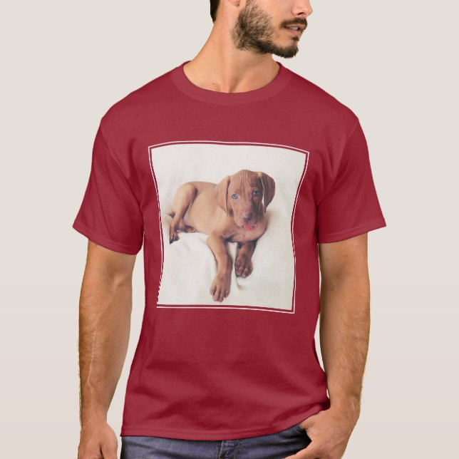 T-shirt Filhote de cachorro de Vizsla do Hungarian (Frente)