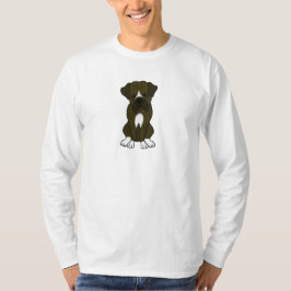 T-shirt Filhote de cachorro do cão do pugilista