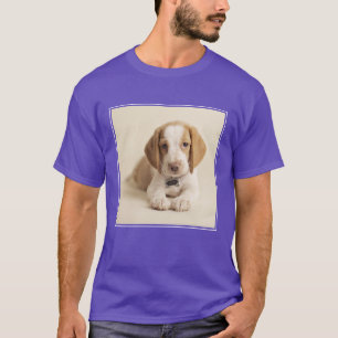 T-shirt Filhote de cachorro do lebreiro