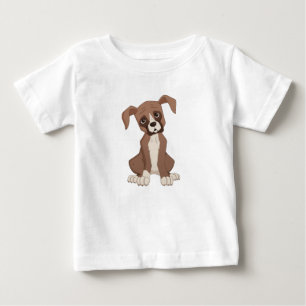T-shirt Filhote de cachorro do pugilista