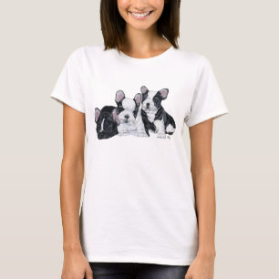 T-shirt Filhotes de Bulldog Francês
