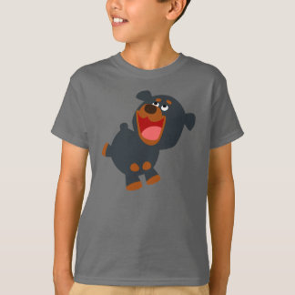 T-shirt Filhotes Reproduzíveis Bebê Rottweiler Crianças T-