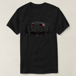T-shirt filipino do prêmio de Eskrimador das arte