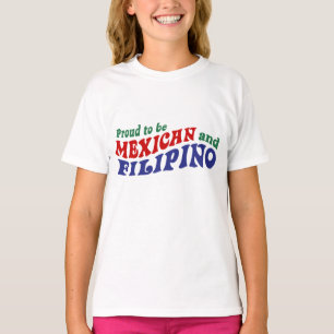 T-shirt Filipino mexicano