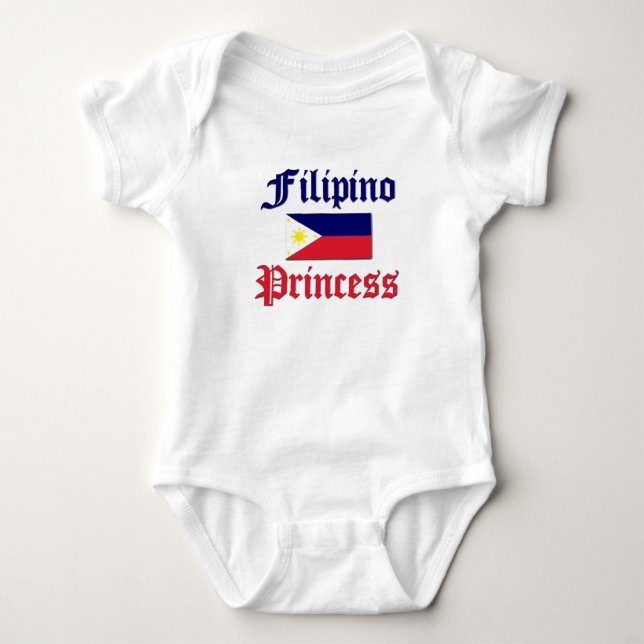 T-shirt Filipino Princesa (Frente)