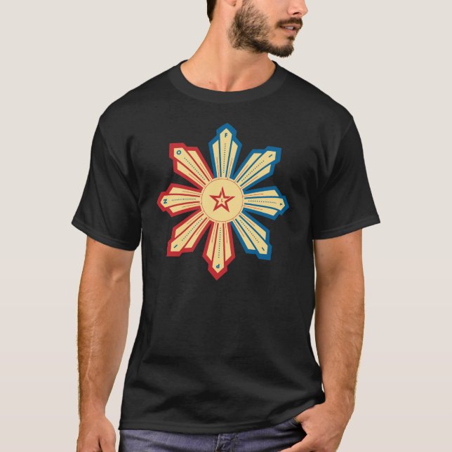 T-shirt Filipino Sun - LS (Frente)