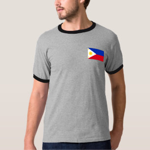 T-shirt filipinos e presentes da bandeira