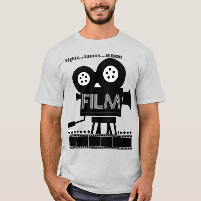 T-Shirt "FILM Camera" (Frente)