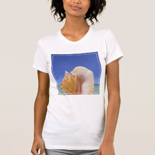 T-shirt Fim de Shell do mar acima
