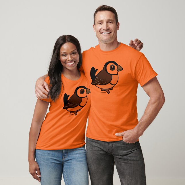 T-shirt Finch de duas barras (Unissex)