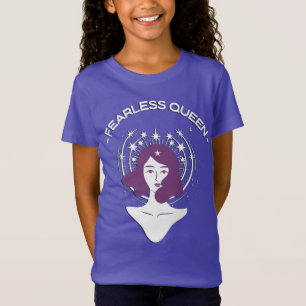 T-Shirt Fine Jersey, de raparigas sem coração