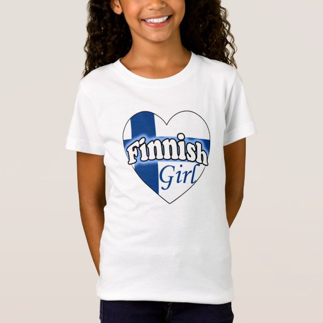 T-shirt Finnish Girl (Frente)