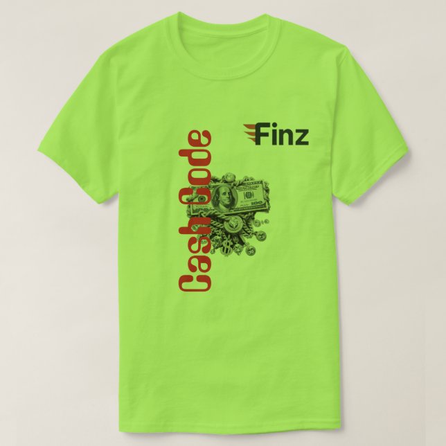 t-shirt Finz (Frente do Design)