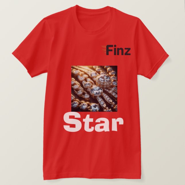t-shirt Finz (Frente do Design)
