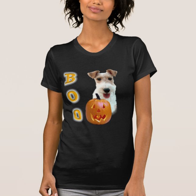 T-shirt Fio Fox Terrier Boo (Frente)