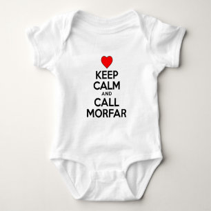 T-shirt Fique calmo e chame o Morfar