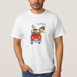 T-shirt Fireman Stick