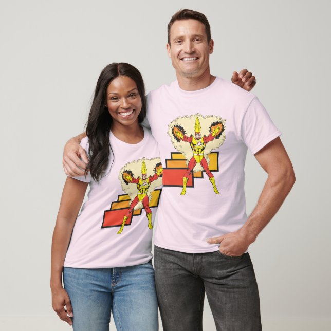 T-shirt Firestorm Em Seu Elemento (Unissex)