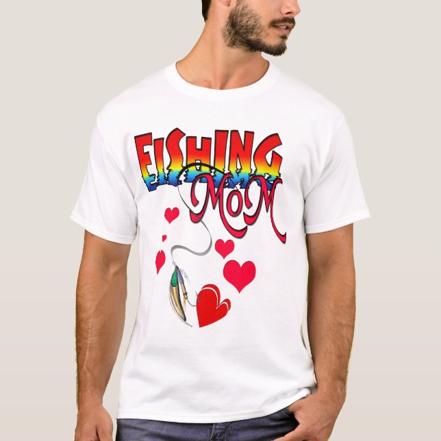T-shirt Fish Mãe Roupa (Frente)